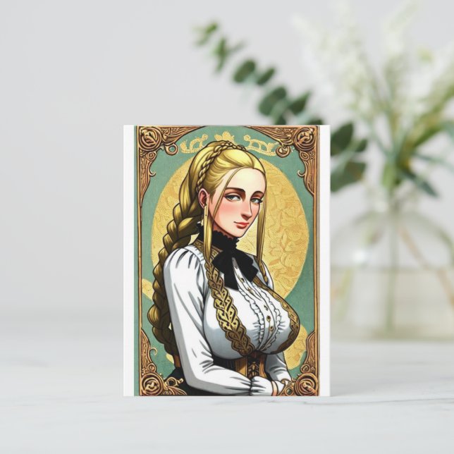 Carte Postale Faire Maiden 8 (Debout devant)