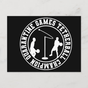 Carte Postale Faire-part Accueil Jeux de Quarantaine Athlétisme Tennis de T