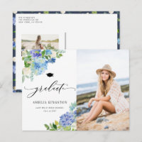 Aquarelle Hydrangea Bleu Floral Photo Remise de di