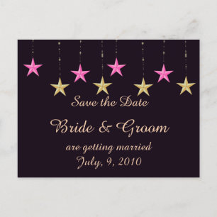 Carte Postale Faire-part Arabian Nights Save the Date Postcard