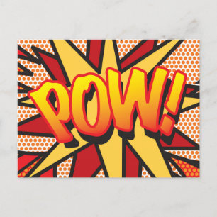Carte Postale Faire-part Art Pop de Bande Dessinée Rétro Amusant de Prisonn