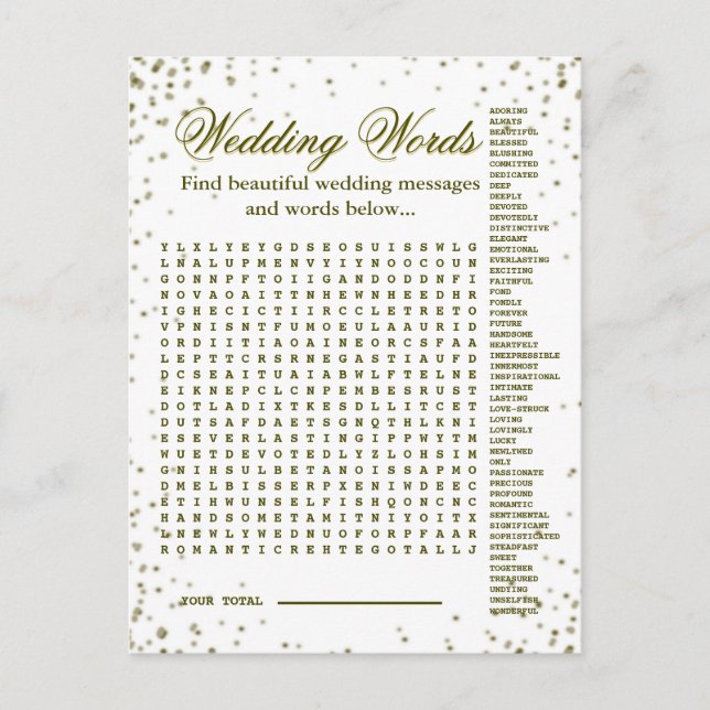 Carte Postale Faire-part Beau jeu de mots Mariages (Devant)