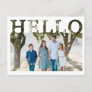 Carte Postale Faire-part Bonjour voisin éditable, nouvelle adresse, intro