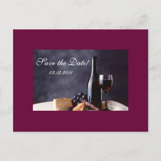 Carte Postale Faire-part Bordeaux Enregistrer la date