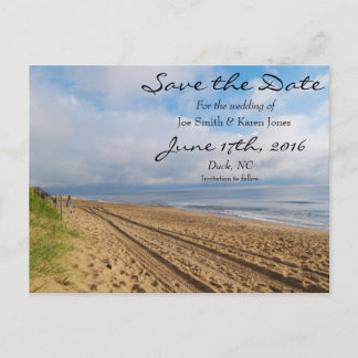 Carte Postale Faire-part Bright Beachy Enregistrer la date