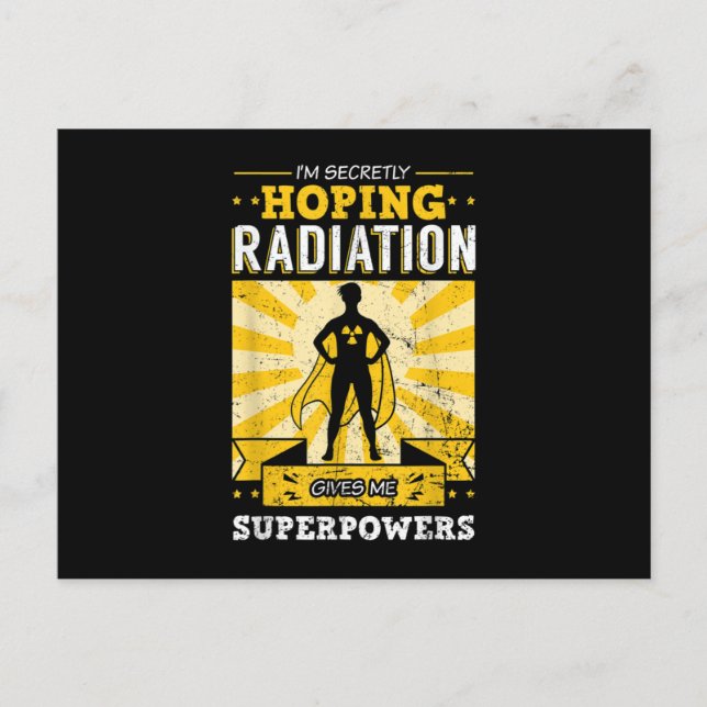 Carte Postale Faire-part Cancer Awareness Patient Warrior Chemo Radiation T (Devant)
