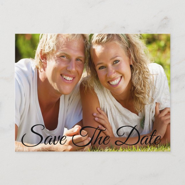 Carte Postale Faire-part Carton d'invitation "Sauver la date" (Devant)