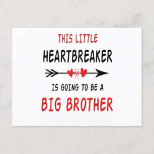 Carte Postale Faire-part Ce Petit Coeur Va Être Un Grand Cadeau