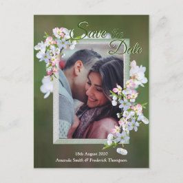 Carte Postale Faire-part Cherry Blossoms Enregistrer la date