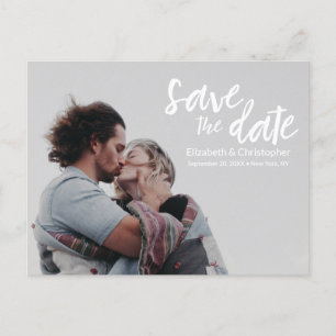 Carte Postale Faire-part "Chic Beginnings" personnalisable Enregistrer la d