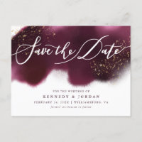 Chic Bourgogne Or Paillettes Mariage Enregistrer l