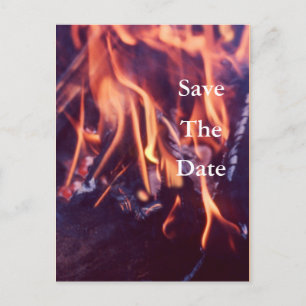 Carte Postale Faire-part Combustion