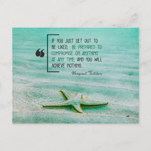 Carte Postale Faire-part Compromis sur n'importe quoi