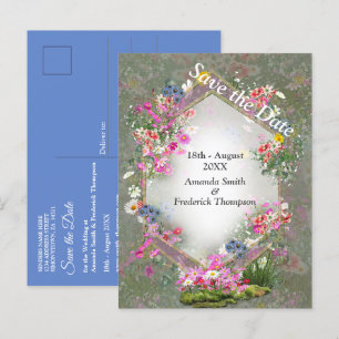 Carte Postale Faire-part Cosmos Wilderness Wild Flowers