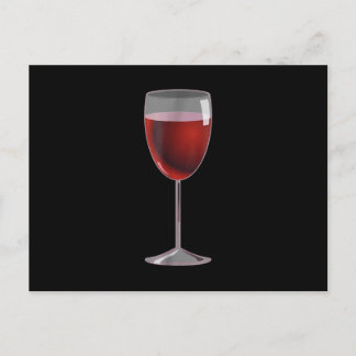 Carte Postale Faire-part Costume Vin Verre Correspondant Fromage Coiffe