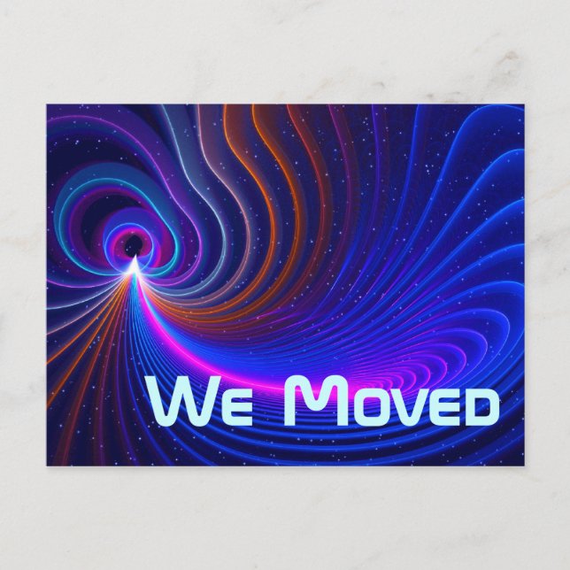 Carte Postale Faire-part Courbe (Devant)