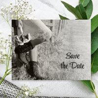 Cowgirl Sunflower Mariage campagnard Enregistrer l