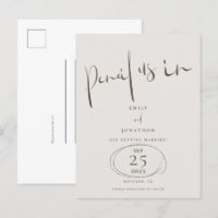 Crayon Minimaliste en Crème Marron pour Sauvegarde