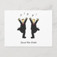 Dancing Grooms Enregistrer le dessin Date