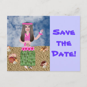 Carte Postale Faire-part Danse polynésienne Lula