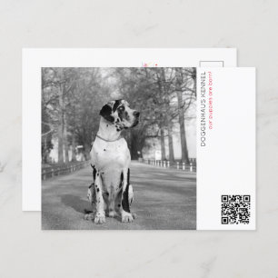 Carte Postale Faire-part de chiot