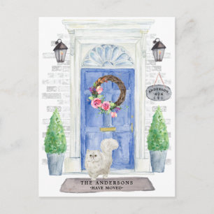 Carte postale Faire-part de déplacement de chats p