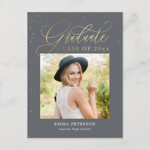 Carte postale Faire-part de diplôme