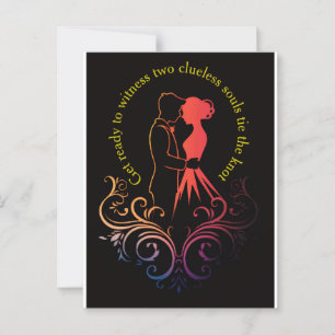 Carte Postale Faire-part de mariage