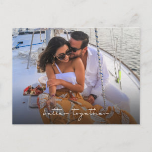 Carte Postale Faire-Part de Mariage Photo Meilleur Ensemble