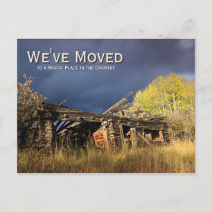 Carte Postale Faire-part Déménagement