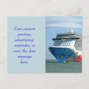 Carte Postale Faire-part Départ Breakaway En Route Personnalisé
