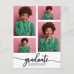 Carte Postale Faire-part d'études secondaires 4 Photo