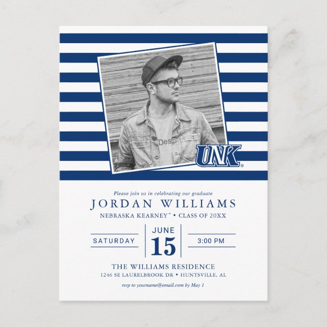 Carte Postale Faire-part Diplômés de l'UNK Lopers (Devant)