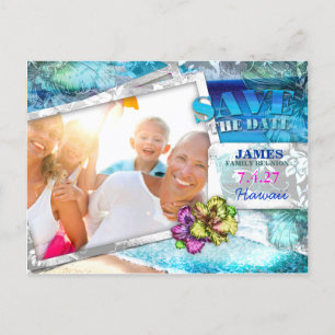 Carte Postale Faire-part Économies de CHROMATOGRAPHIE GAZEUSE la plage