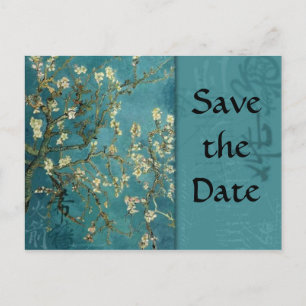 Carte Postale Faire-part Enregistrer la date asiatique