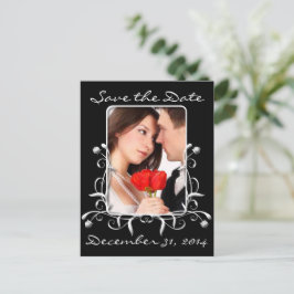 Carte Postale Faire-part Enregistrer la date avec vos photos