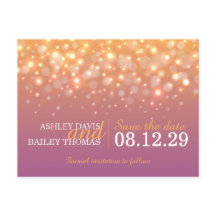 Enregistrer la date bulles de champagne mariage ca