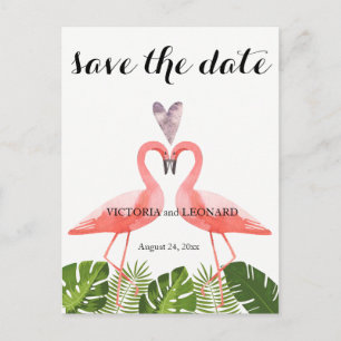 Carte Postale Faire-part Enregistrer la date de la rubrique Tropical cart