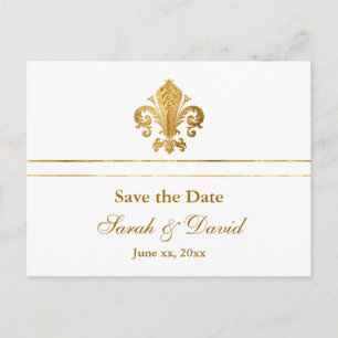 Carte Postale Faire-part Enregistrer la date personnalisable