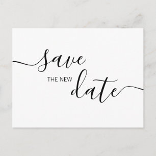 Carte Postale Faire-part Enregistrer la nouvelle date Discours social Enreg