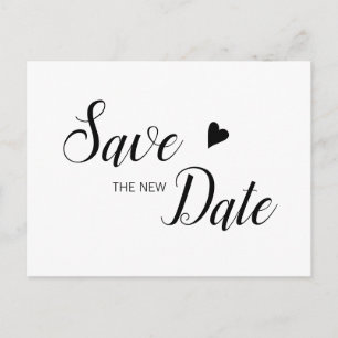 Carte Postale Faire-part Enregistrer la nouvelle date Discours social Enreg