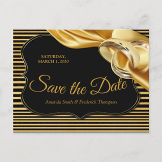 Carte Postale Faire-part Enregistrez la date de Gatsby le Magnifique
