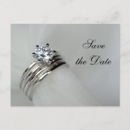 Carte Postale Faire-part Ensembles de mariages Enregistrer la date de l'ann