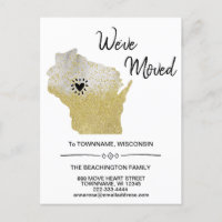 *~* ÉTAT WISCONSIN Nouvelle adresse de résidence D