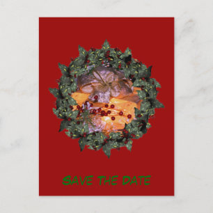 Carte Postale Faire-part Faites gagner les vacances de guirlande d'arc de