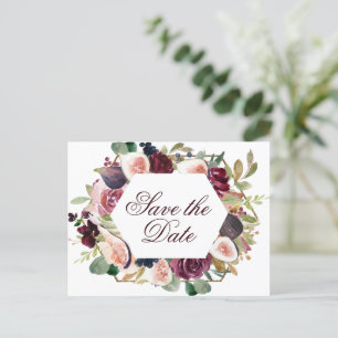 Carte Postale Faire-part Figuiers en Fleurs   Fleurs de Fruits Rustiques Fa