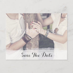 Carte Postale Faire-part Floral Antlers Mariage rustique   Enregistrer La D