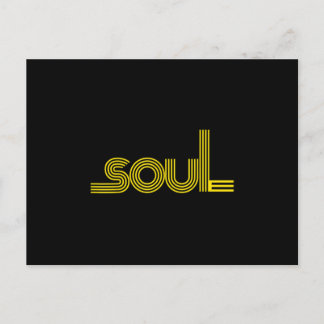 Carte Postale Faire-part Funk Afro Soul Boogie Danse Train de l'amour des a