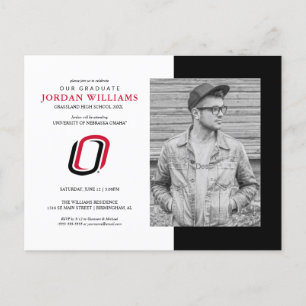 Carte Postale Faire-part Futur diplômé de l'UNO Mavericks