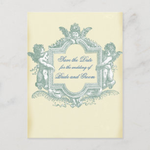 Carte Postale Faire-part Georgiana (Cream) Enregistrer la date